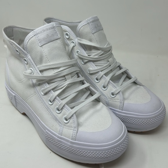 adidas Originals Nizza Trek GZ8858 White Womens Sz 10 New with scuff defects NEW - Picture 2 of 7